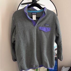 Patagonia Gray and Purple Jacket